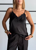 Carica l'immagine nel visualizzatore della galleria, Top lingerie nero con pizzo - ZAHJR
