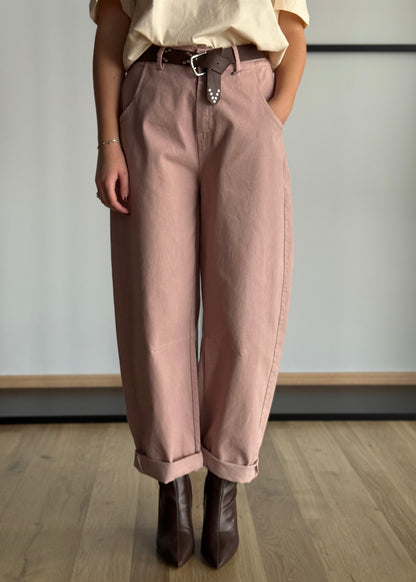 Pantalone balloon con cintura -ZAHJR
