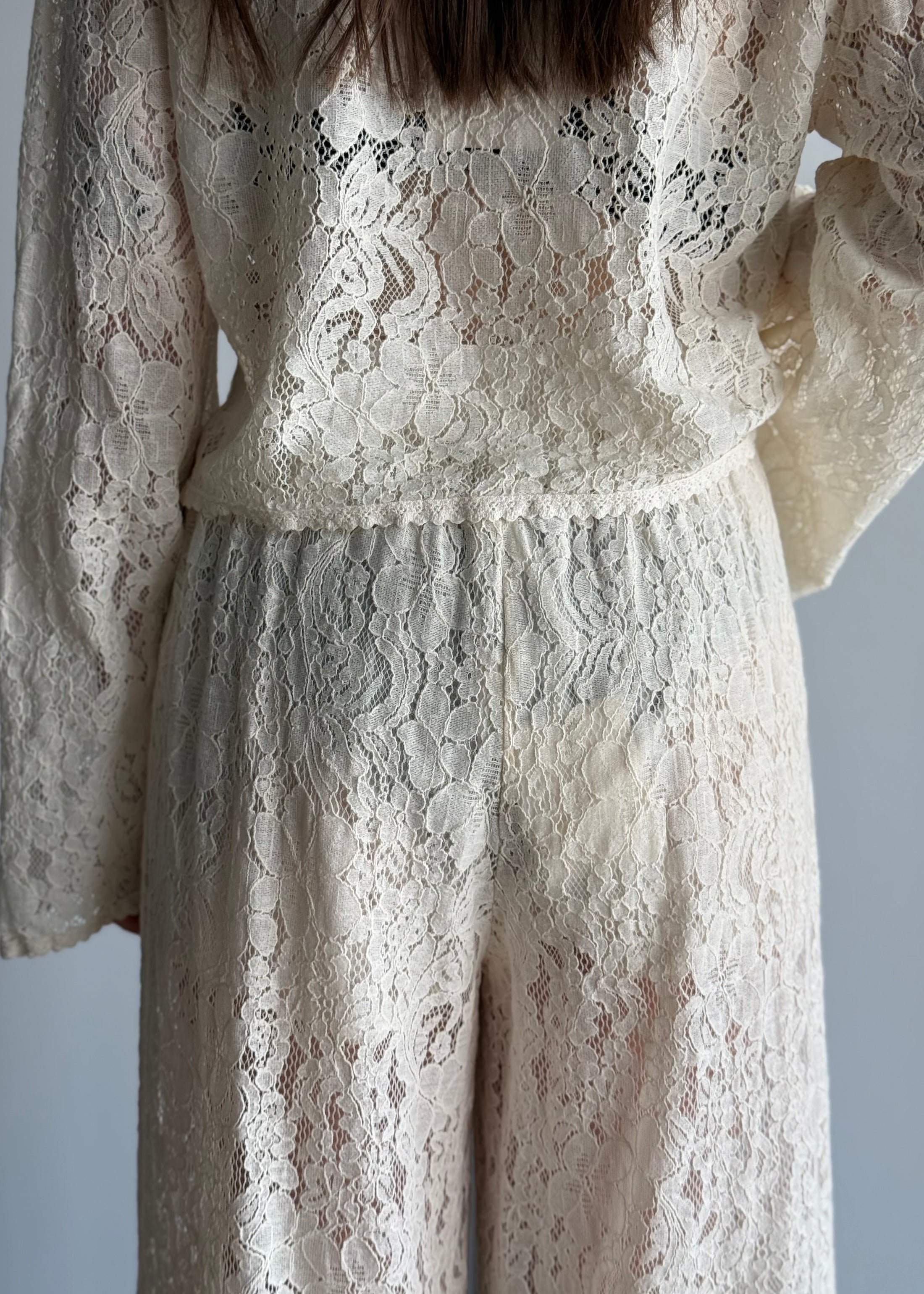 Pantalone KIKISIX in pizzo