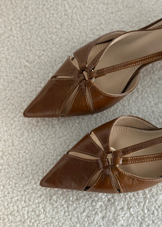Slingback THEVICE con intreccio
