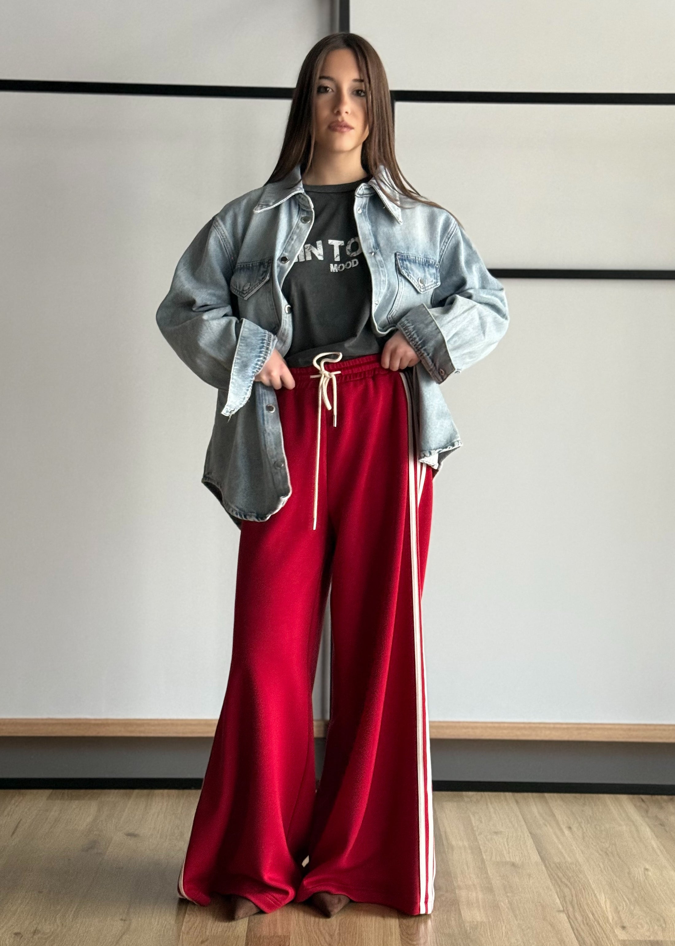 Giacca camicia KONTATTO in denim