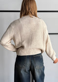 Carica l'immagine nel visualizzatore della galleria, Maglia trecce latte girocollo - ZAHJR
