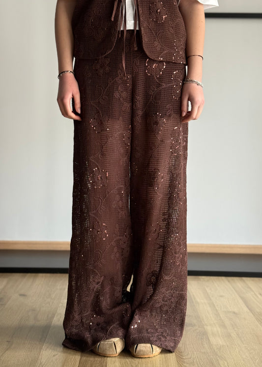 Pantalone ZAHJR in crochet