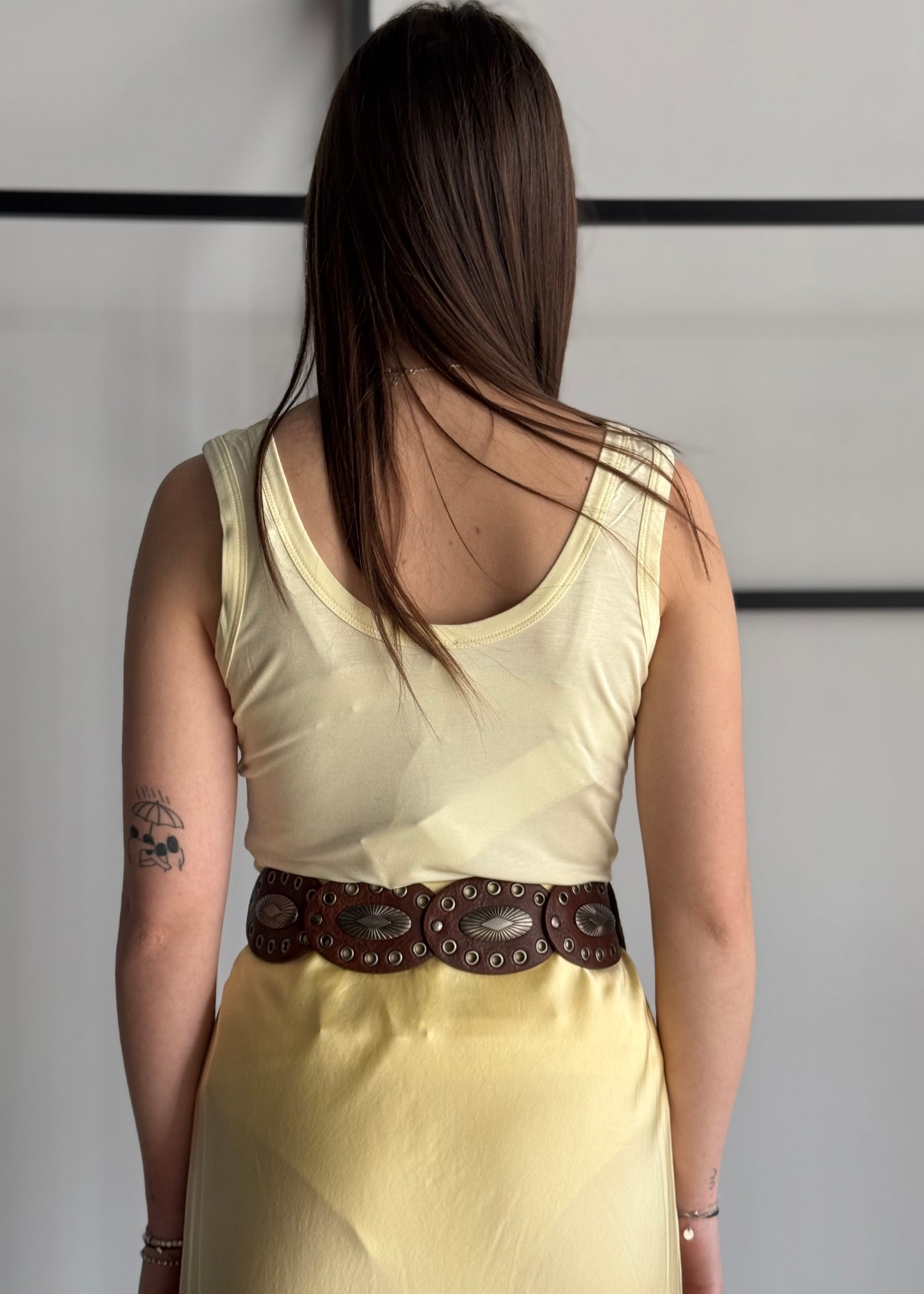 Canotta ZAHJR basic giallo