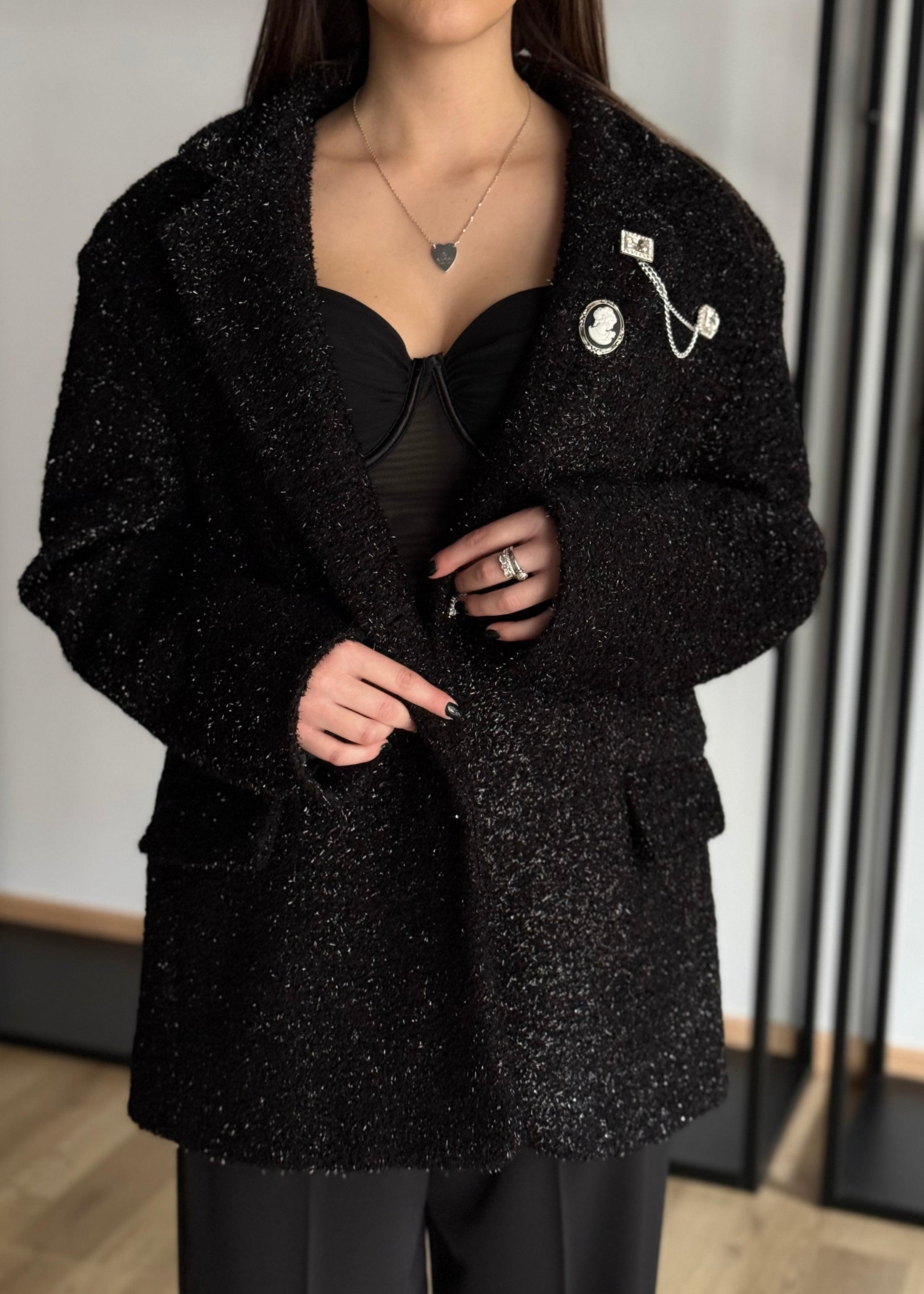 Cappotto ZAHJR bouclé