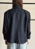 Carica l'immagine nel visualizzatore della galleria, Blazer KONTATTO blu denim
