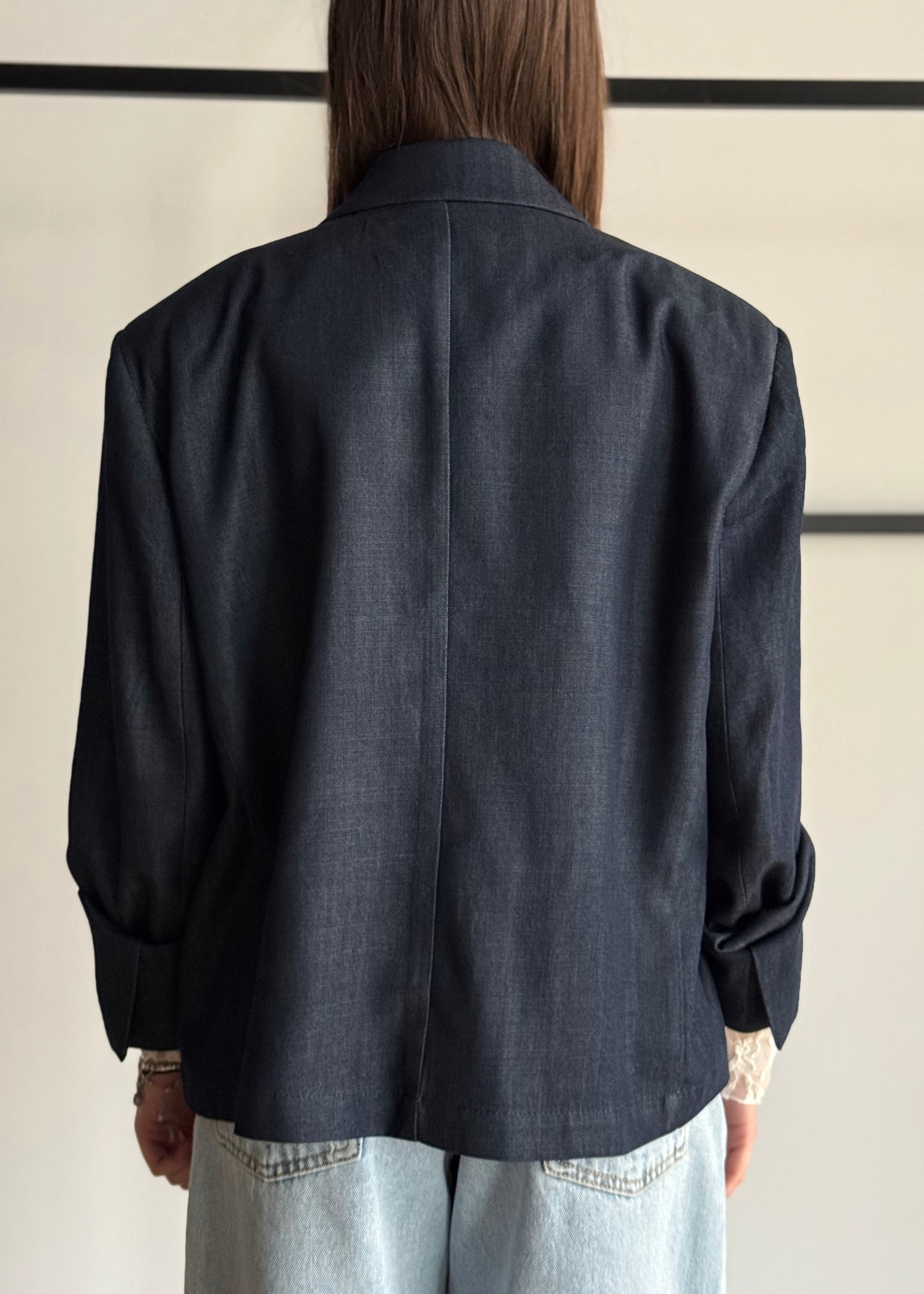 Blazer KONTATTO blu denim