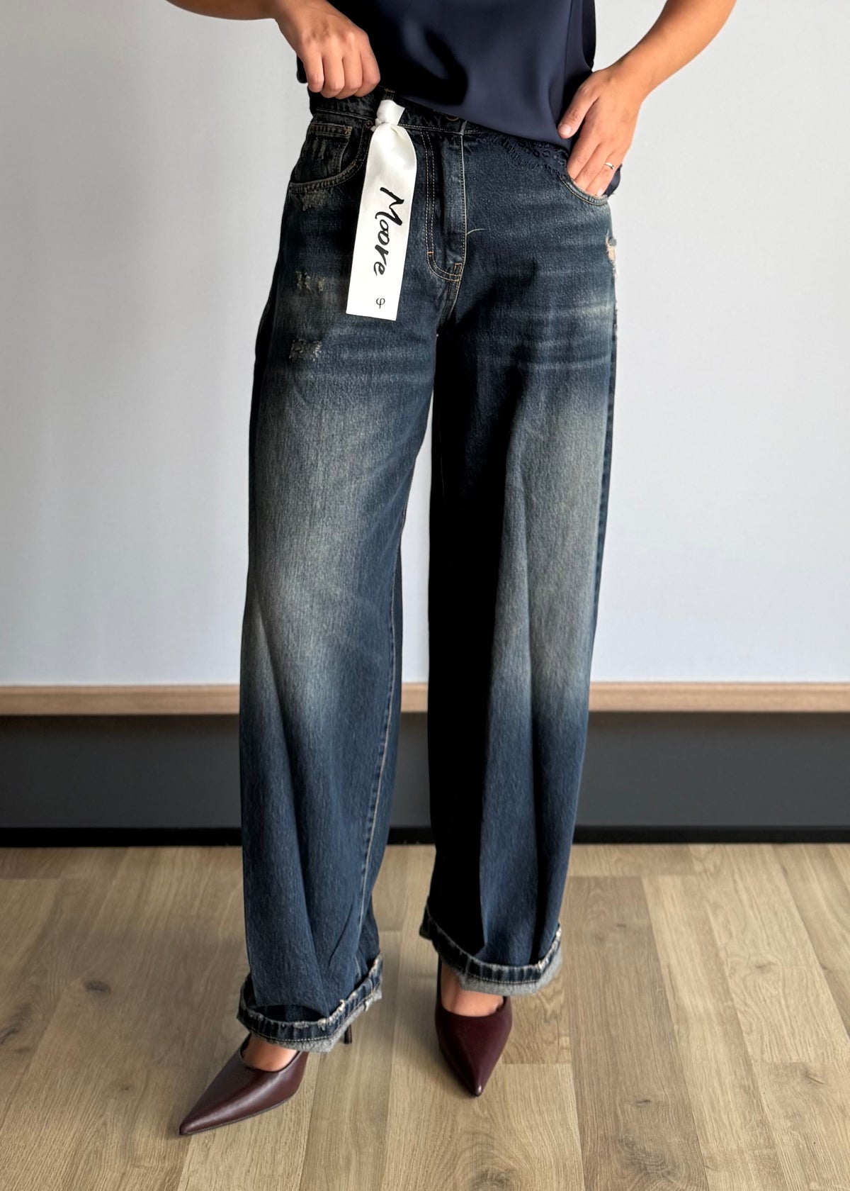 Jeans balloon distressed - PHILIALOFT