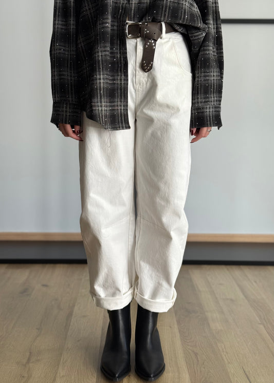Pantalone balloon con cintura -ZAHJR