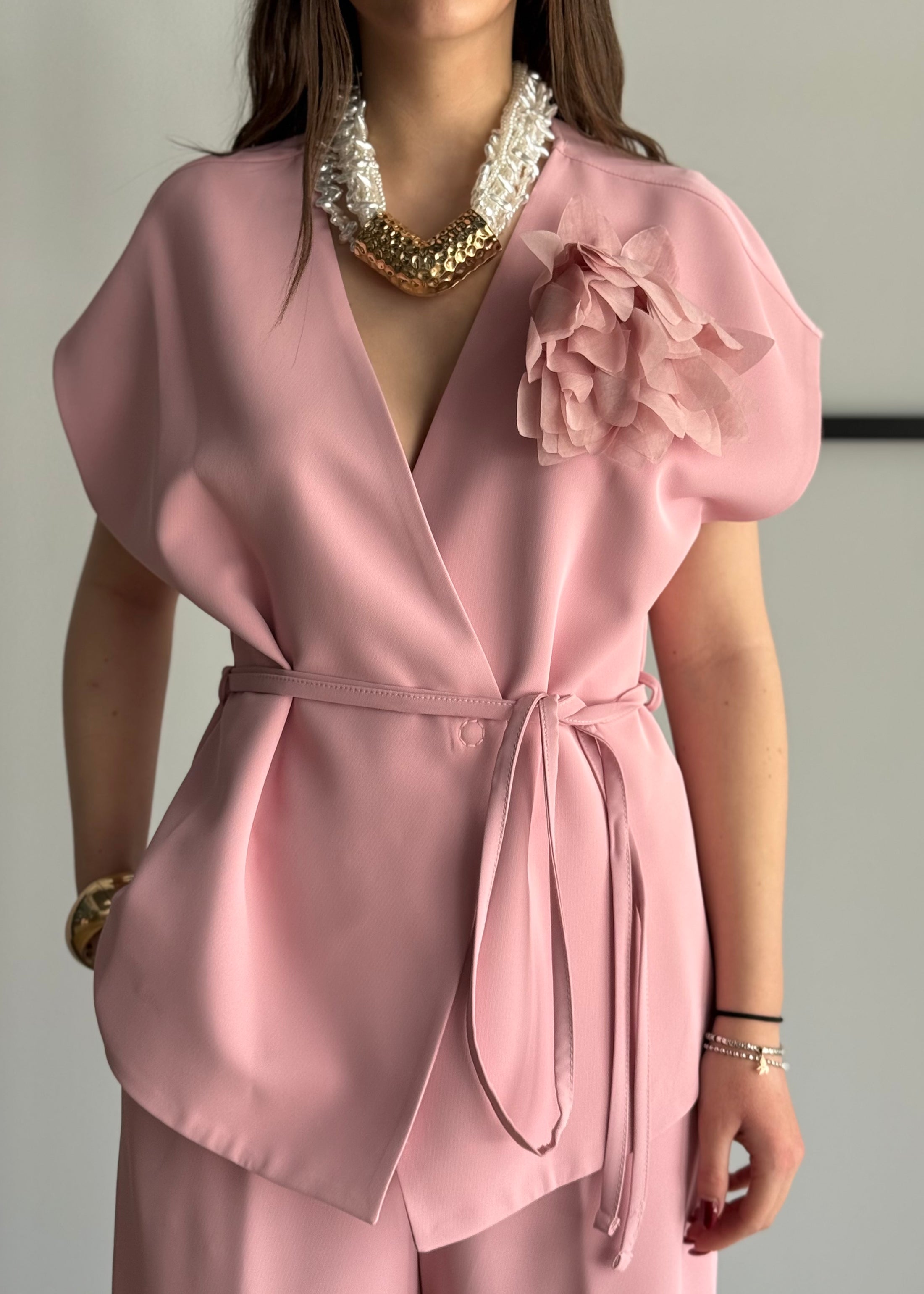 Coordinato rosa KONTATTO