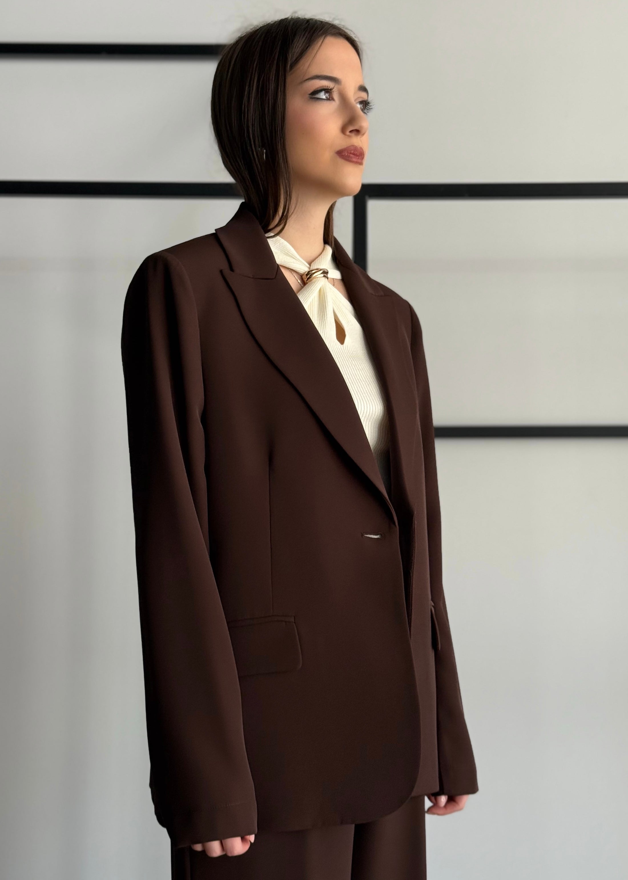 Tailleur KONTATTO cioccolato