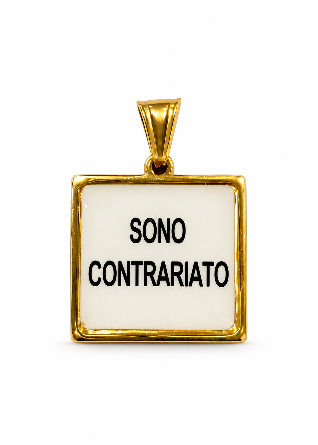 Ciondolo con scritta