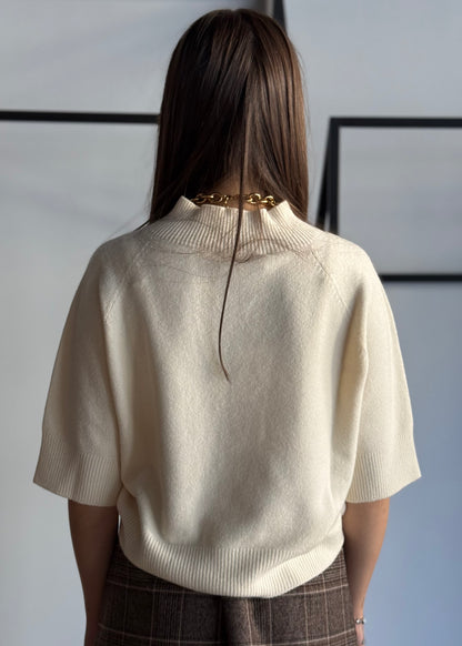 Lupetto in viscosa manica corta -KONTATTO