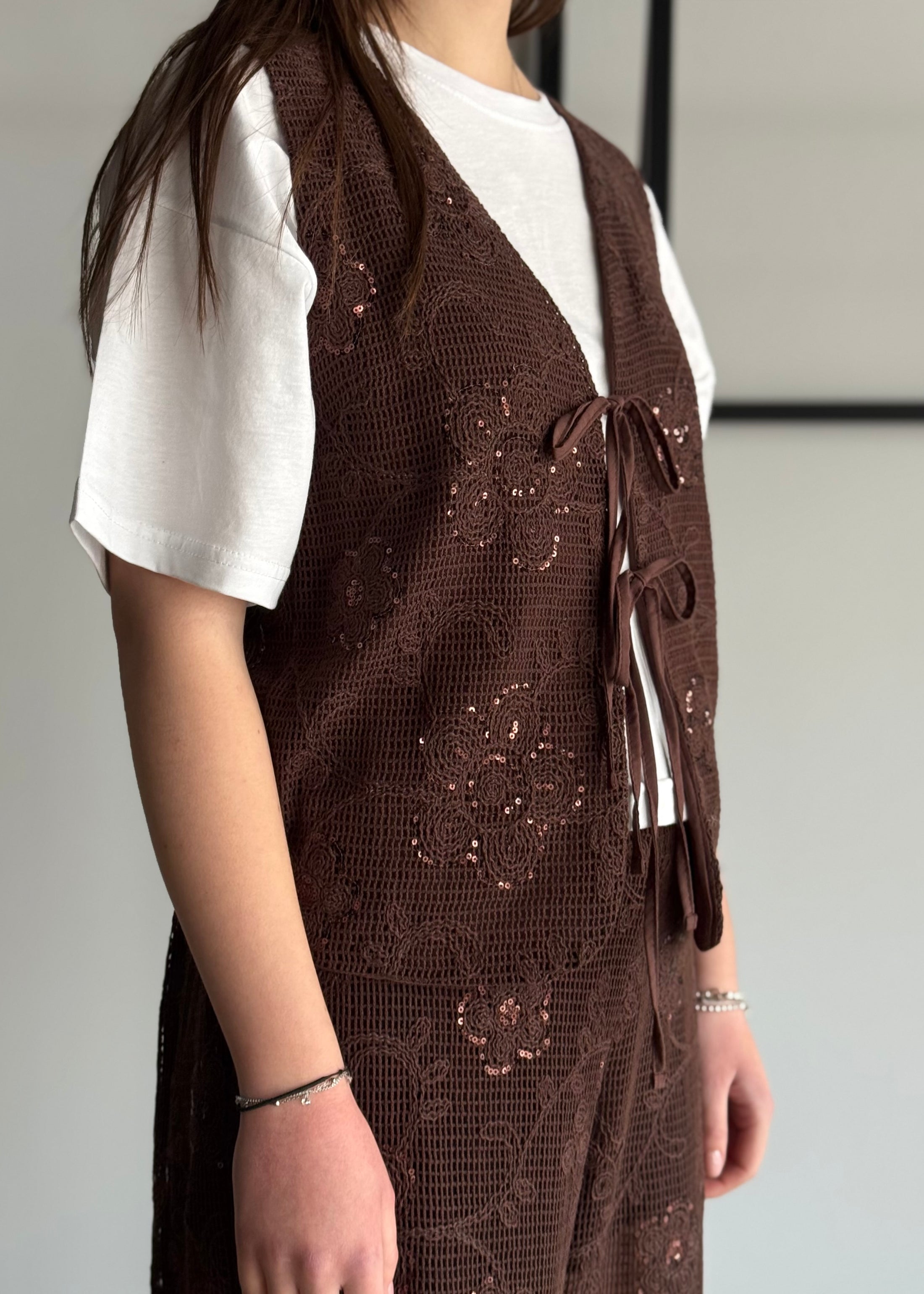 Gilet ZAHJR in crochet