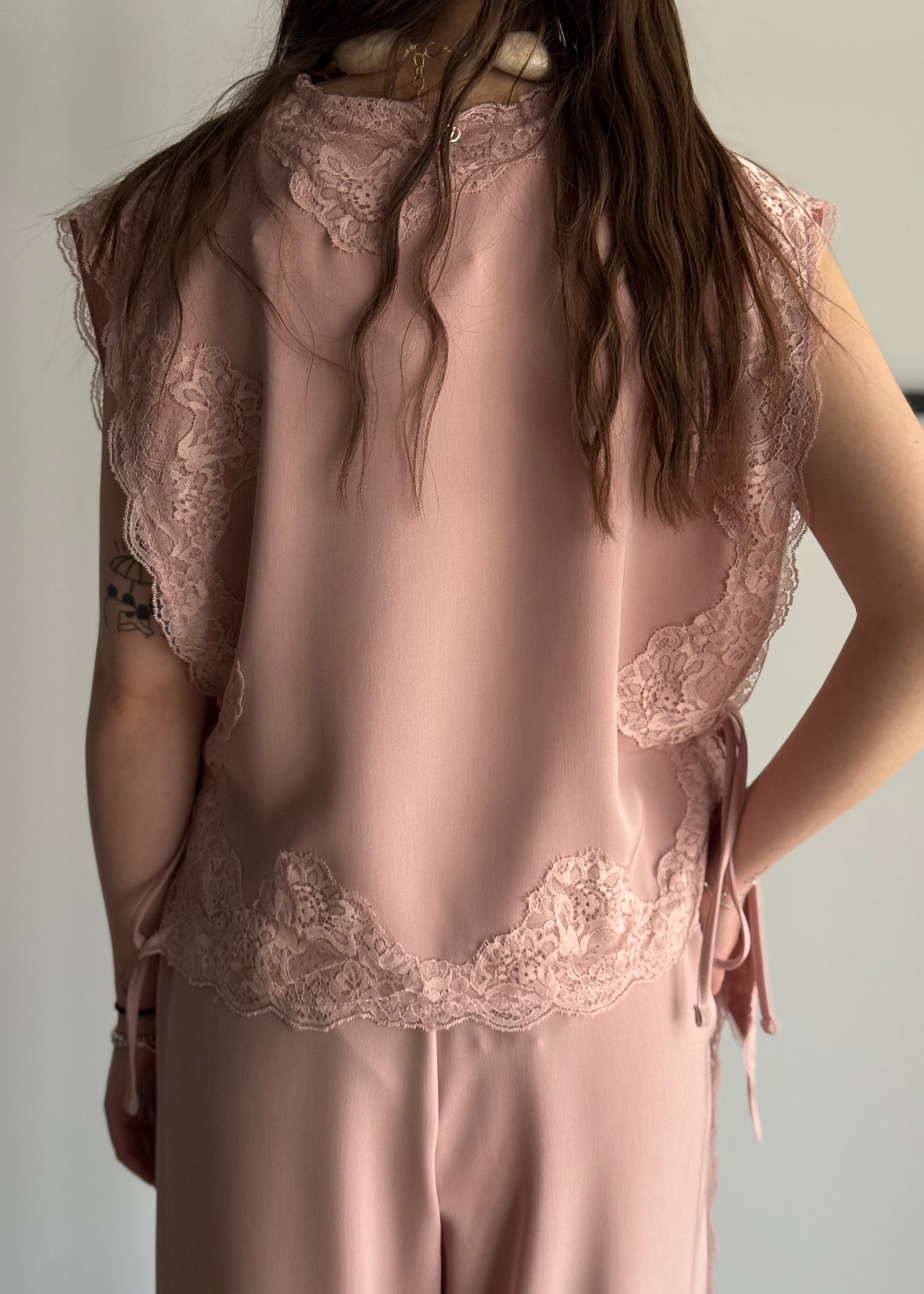 Gilet PHILIALOFT con pizzo