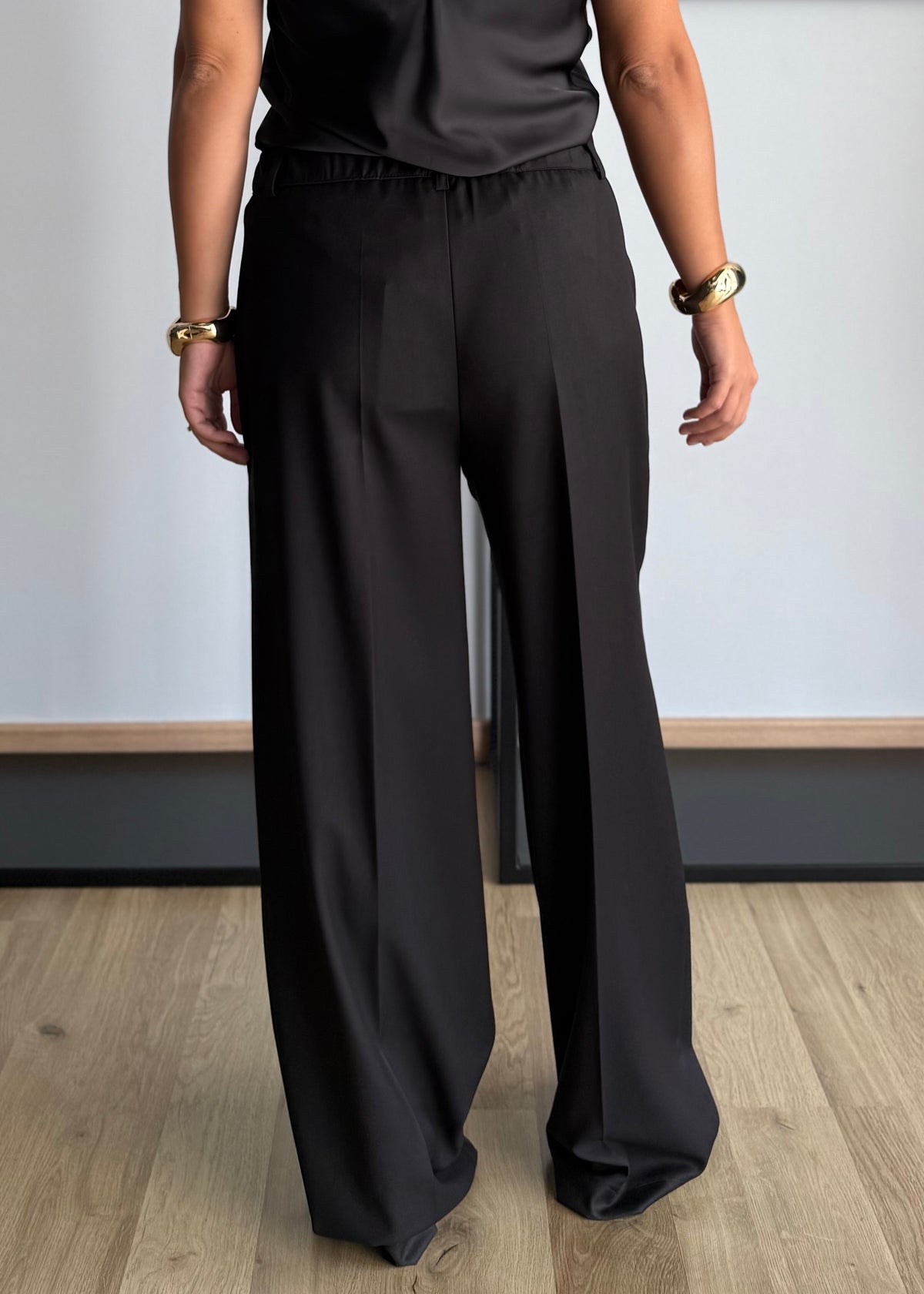 Pantalone nero sartoriale - ZAHJR