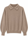 Carica l'immagine nel visualizzatore della galleria, Maglia polo tortora - ZAHJR
