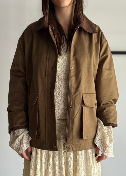 Giacca THEVICE con colletto a contrasto