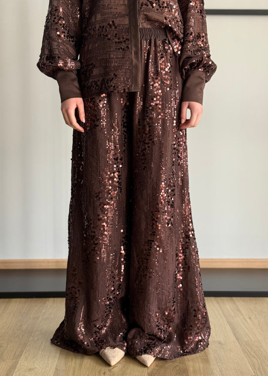 Pantalone ZAHJR con paillettes
