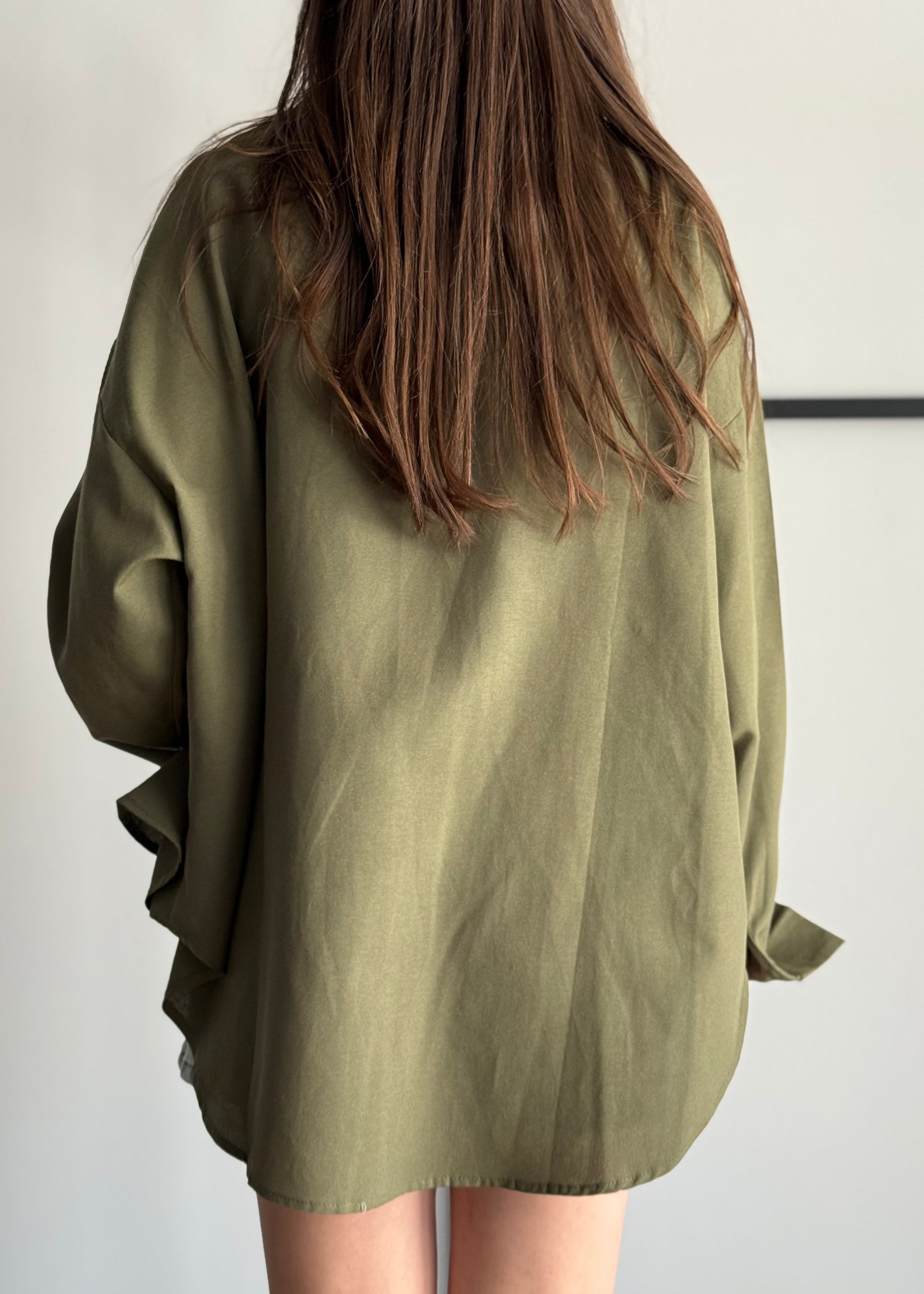 Camicia over militare basic