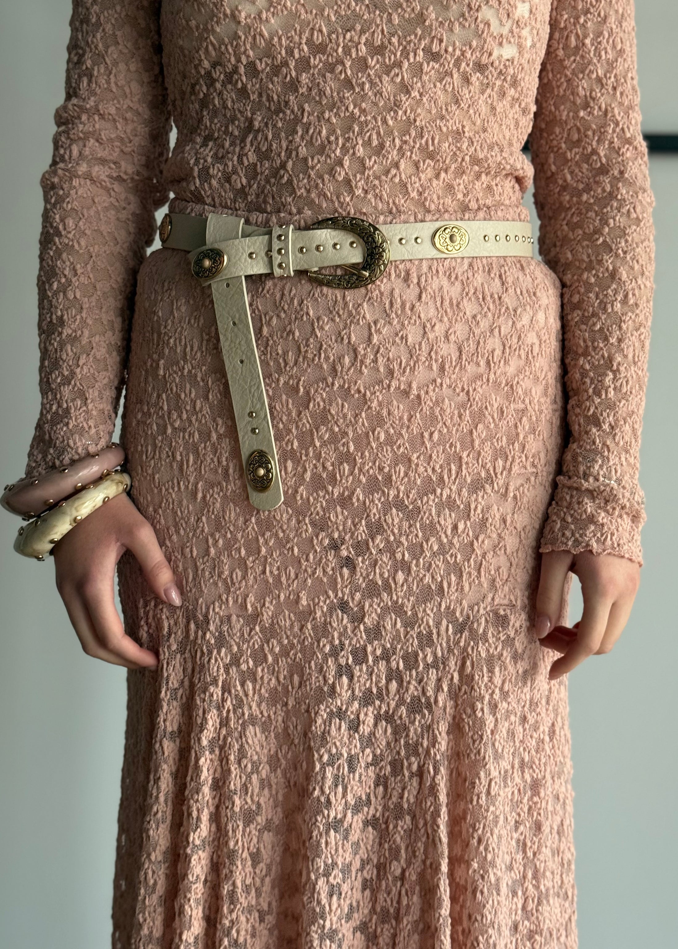 Gonna THEVICE midi in pizzo