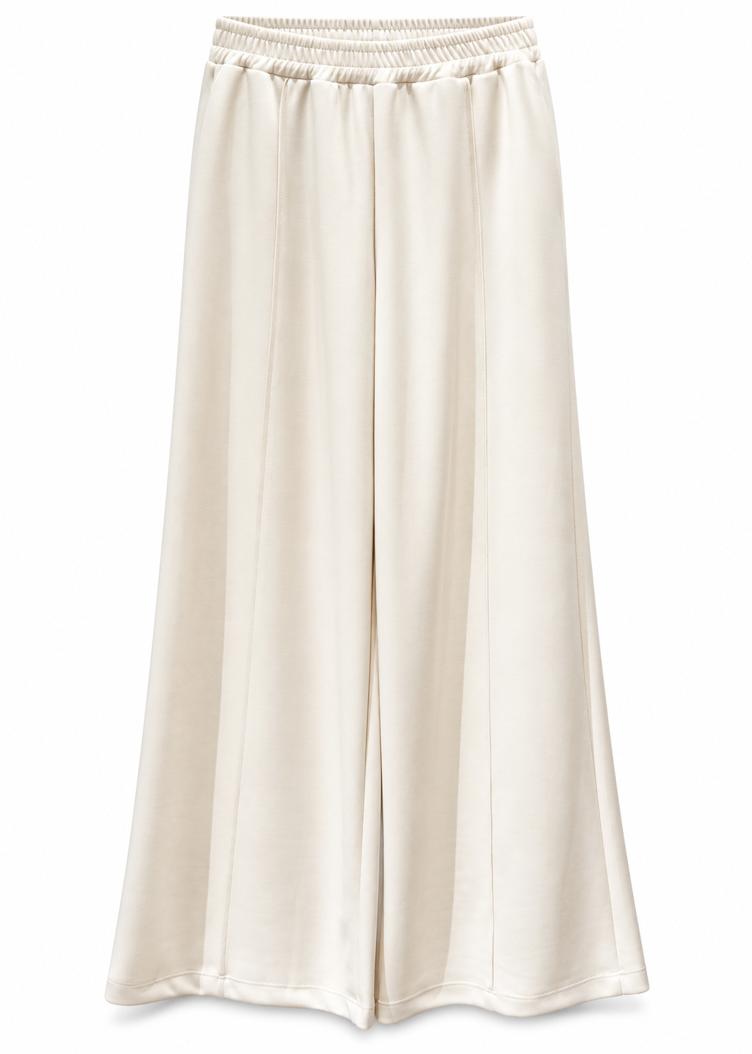 Pantalone tuta crema
