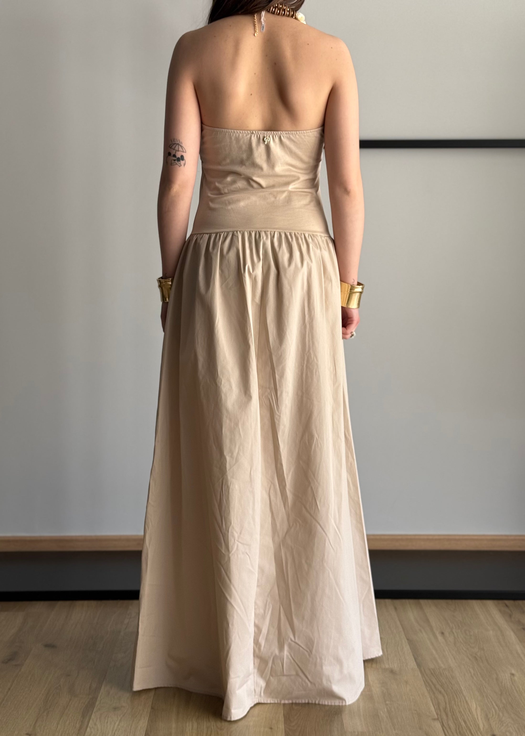Abito lungo PHILIALOFT beige