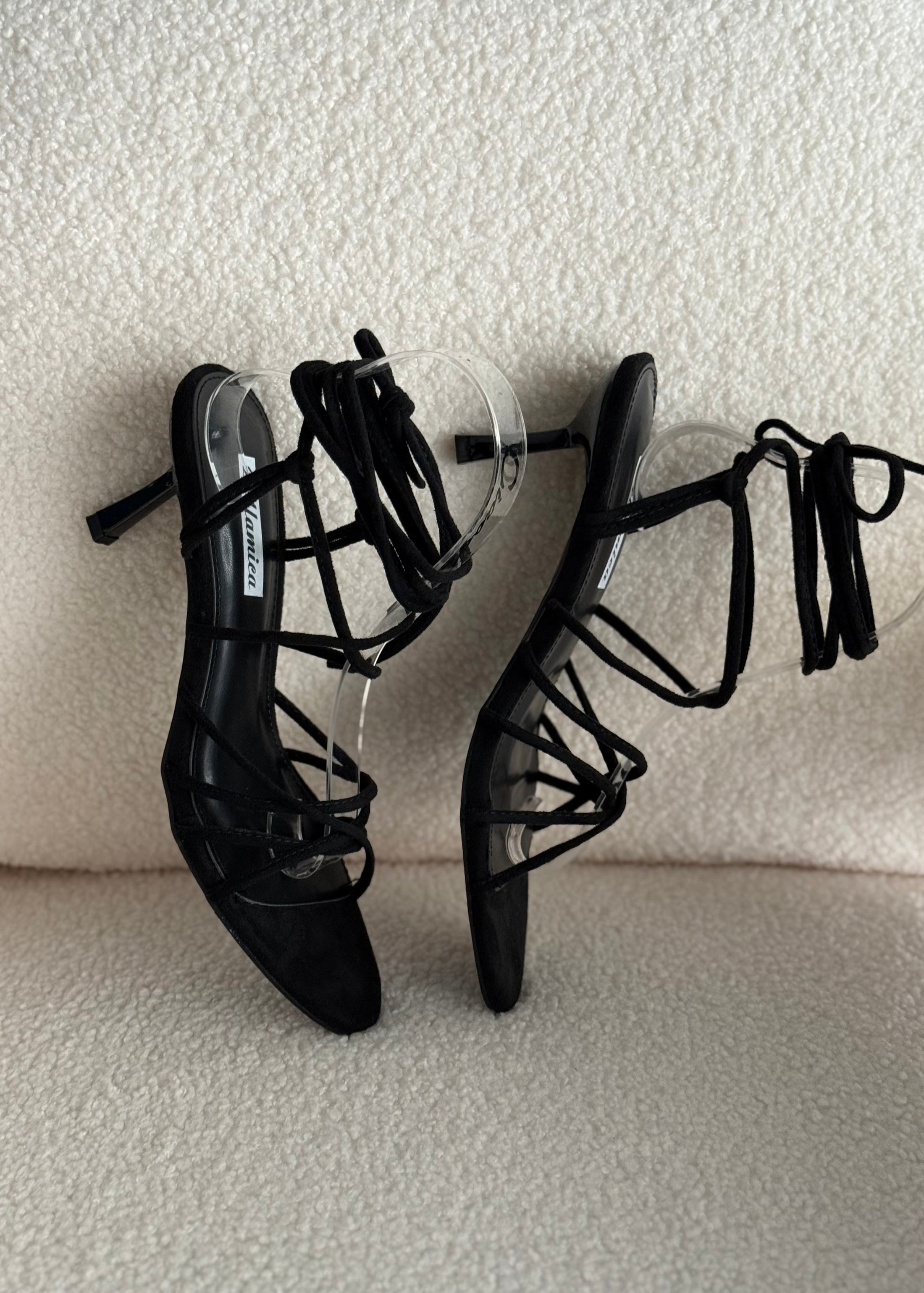 Sandali lace-up THEVICE neri