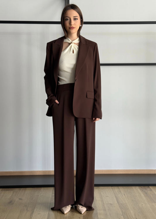 Tailleur KONTATTO cioccolato