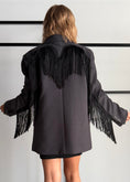 Carica l'immagine nel visualizzatore della galleria, Blazer oversize con frange
