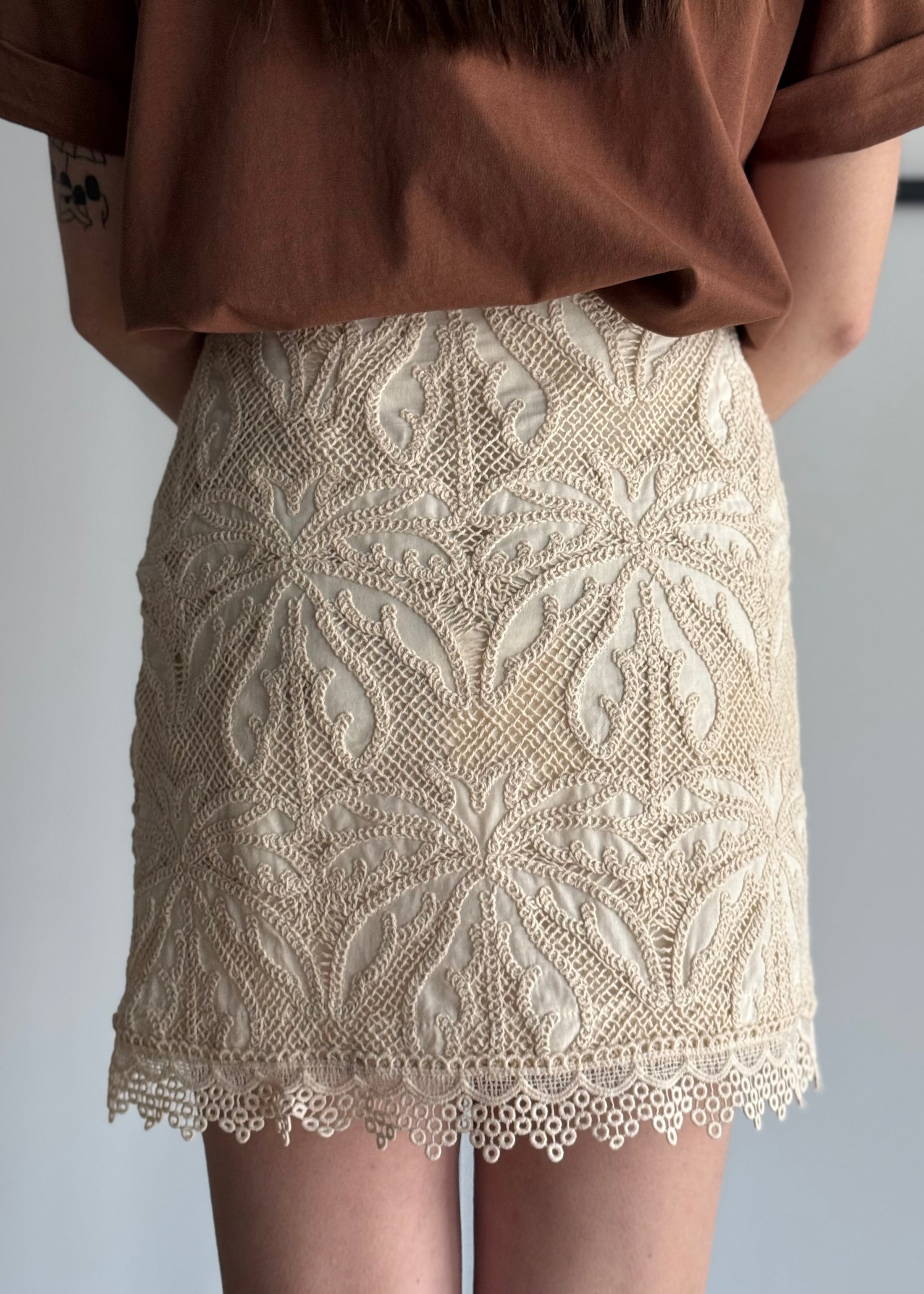 Gonna PHILIALOFT ricamata