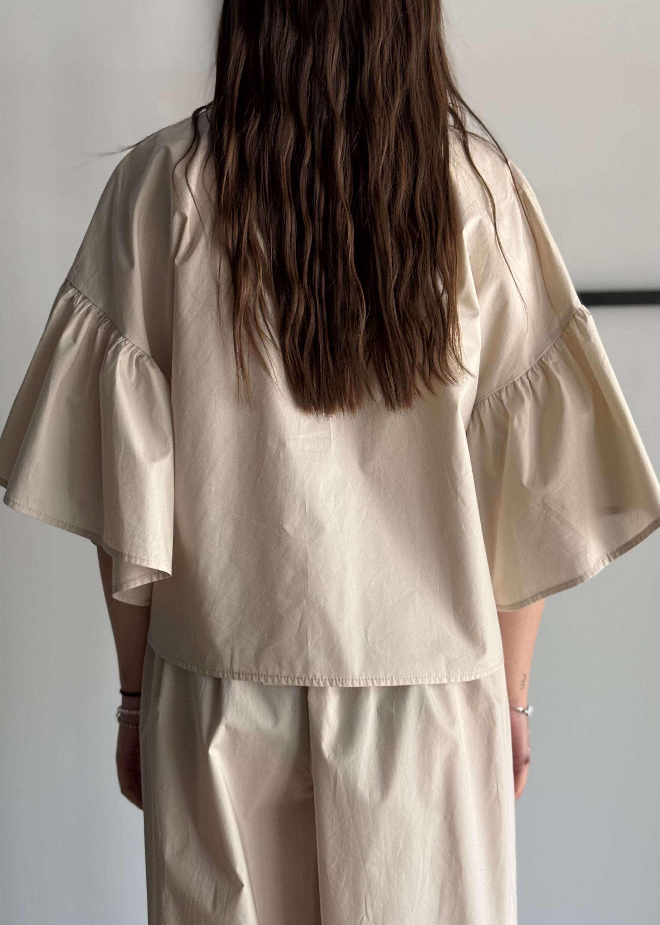 Camicia KIKISIX con pizzo