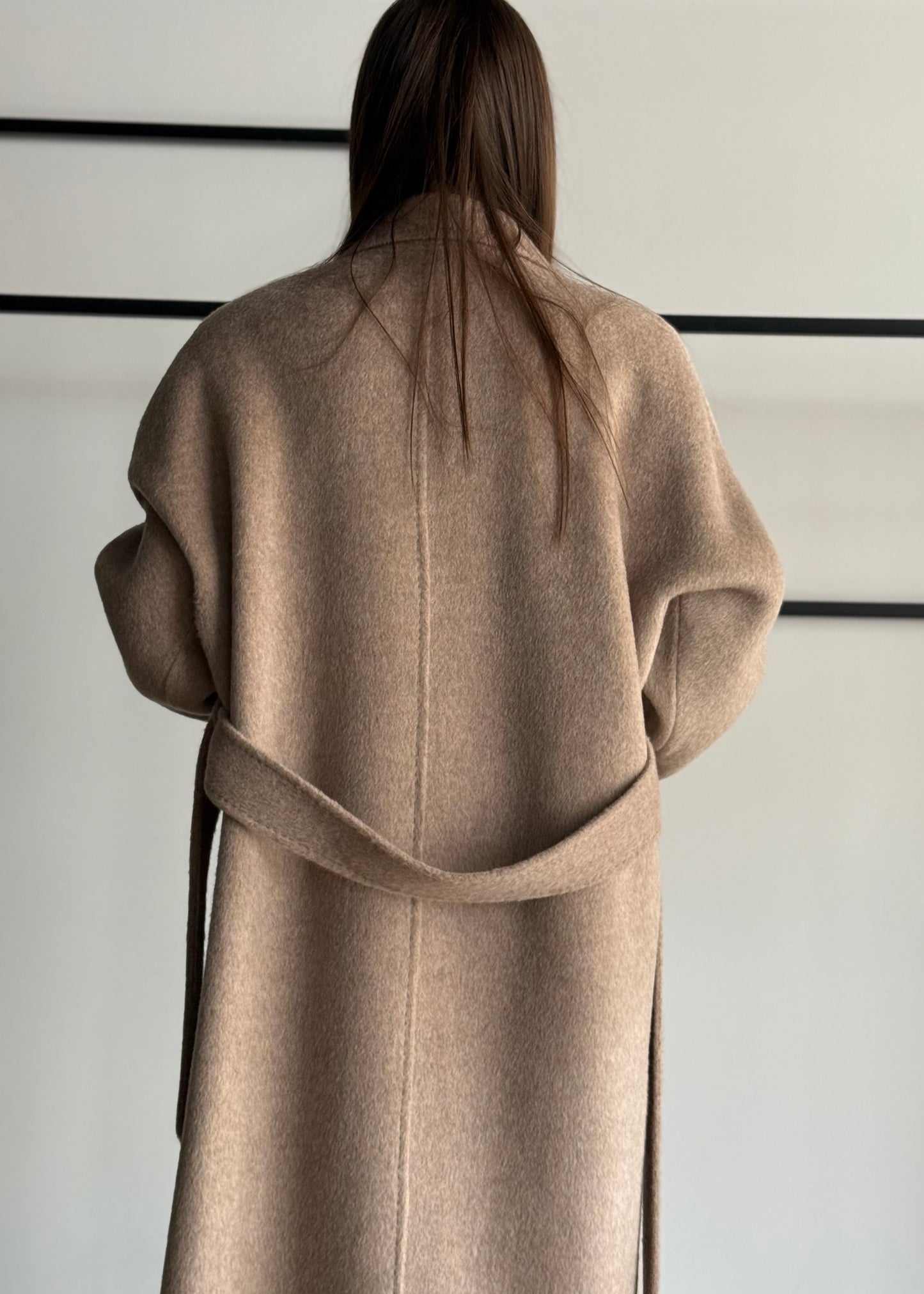 Cappotto E-WOMAN con cintura