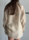 Carica l'immagine nel visualizzatore della galleria, Camicia PHILIALOFT con inserti in crochet
