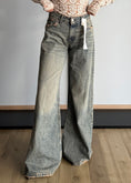 Carica l'immagine nel visualizzatore della galleria, Jeans wide leg vintage wash - PHILIALOFT
