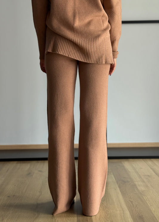 Pantalone in viscosa a palazzo -KONTATTO