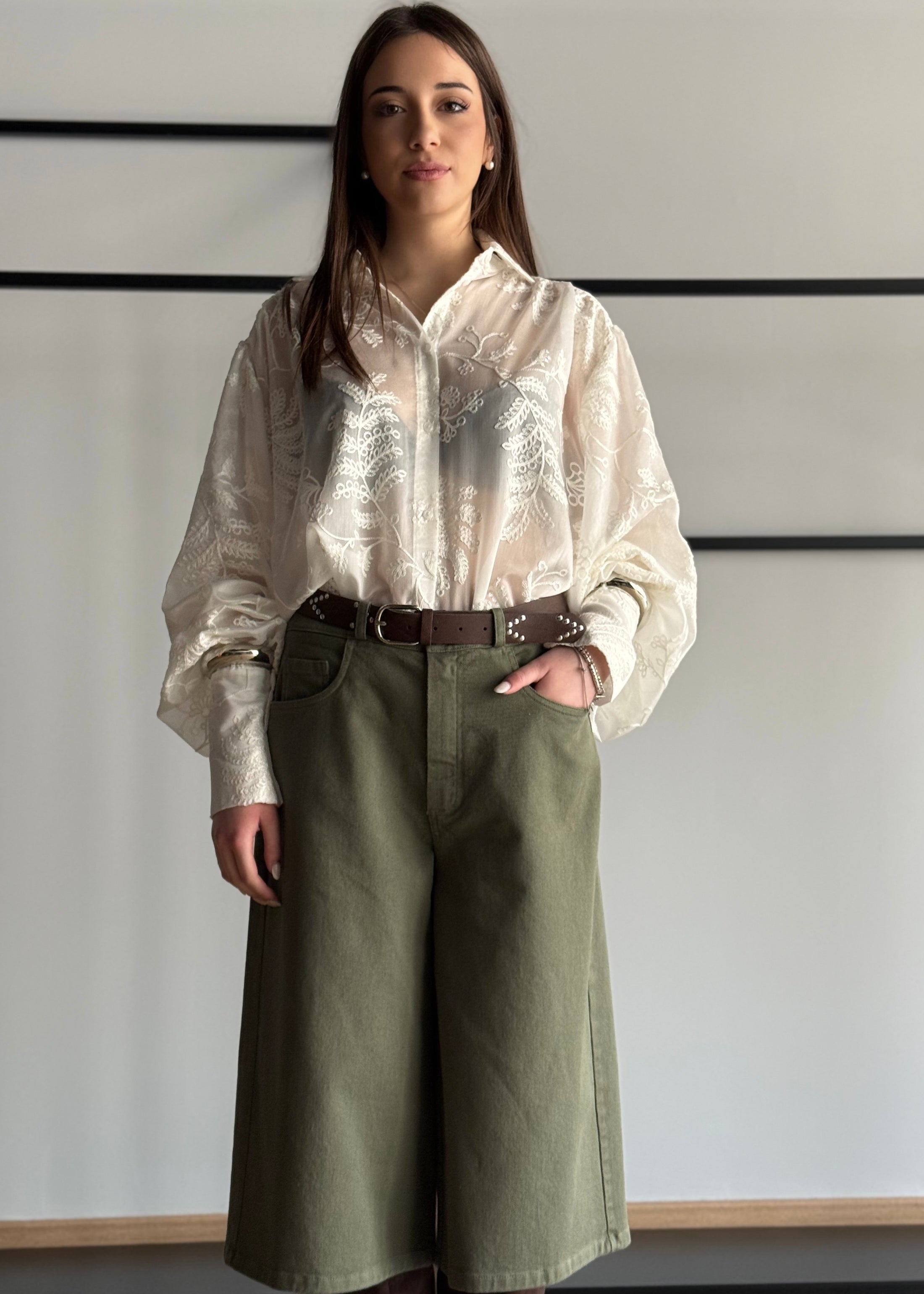 Camicia ZAHJR ricamata