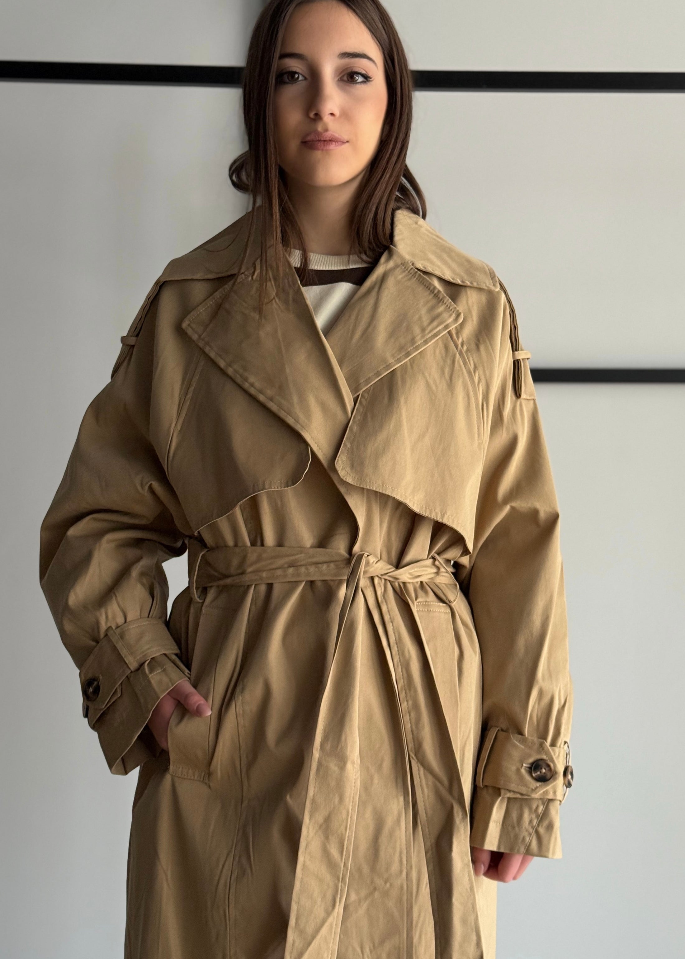 Trench THEVICE con cintura