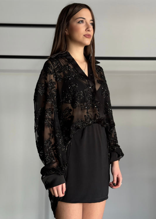 Mini abito ZAHJR in paillettes