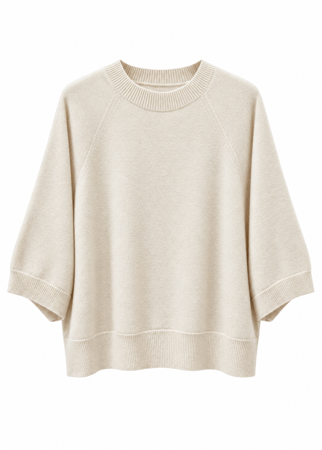 Maglia con maniche a 3/4 crema - PHILIALOFT