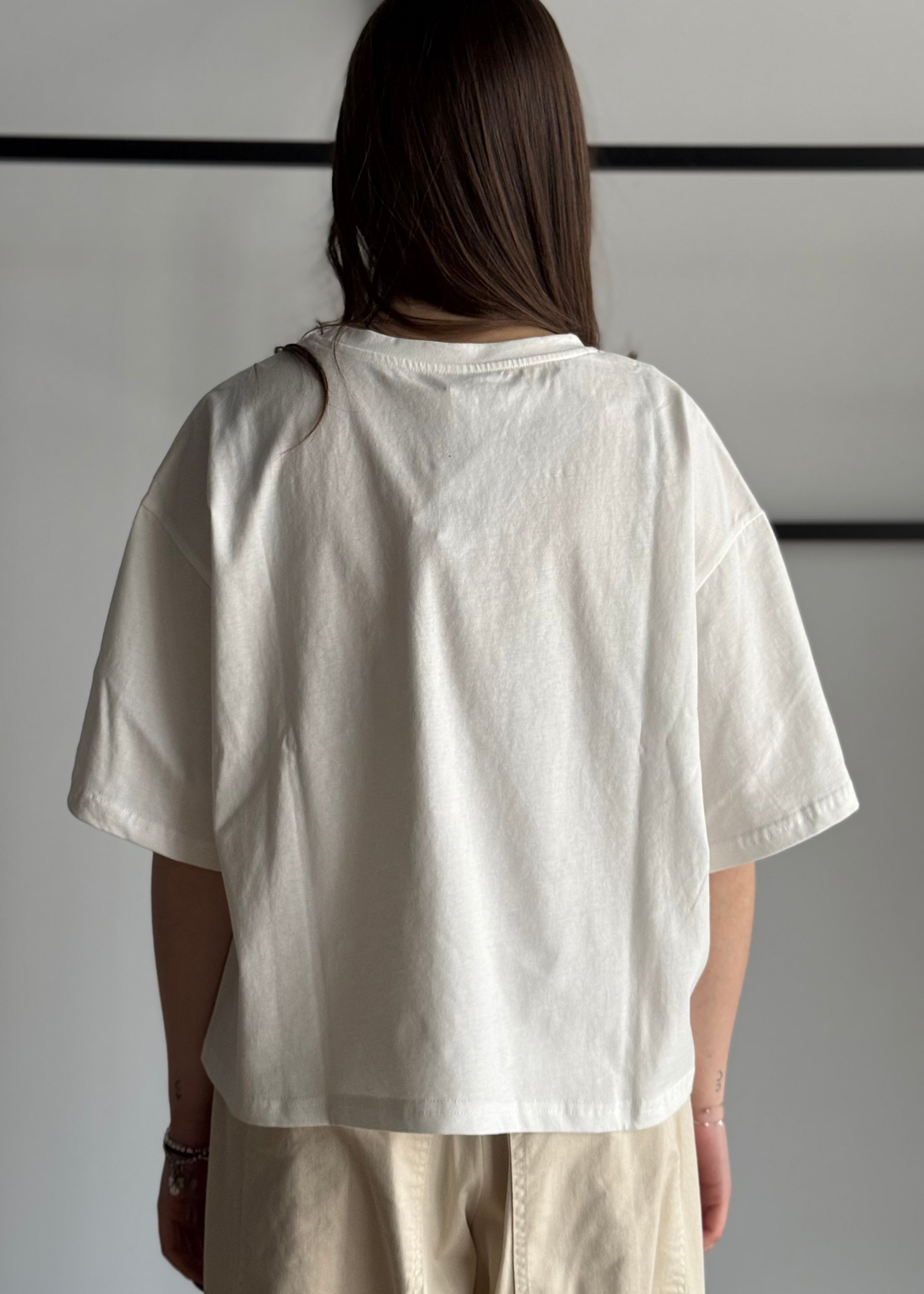 T-shirt ZAHJR con applicazioni gioiello