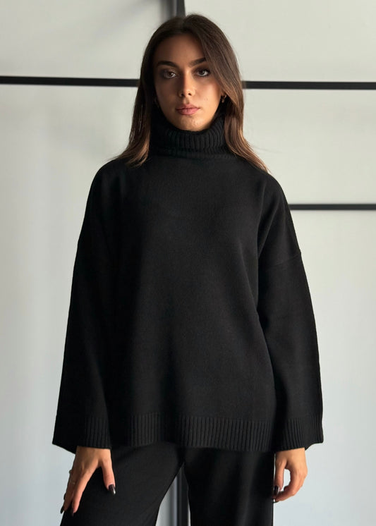 Maglia dolcevita oversize -KONTATTO