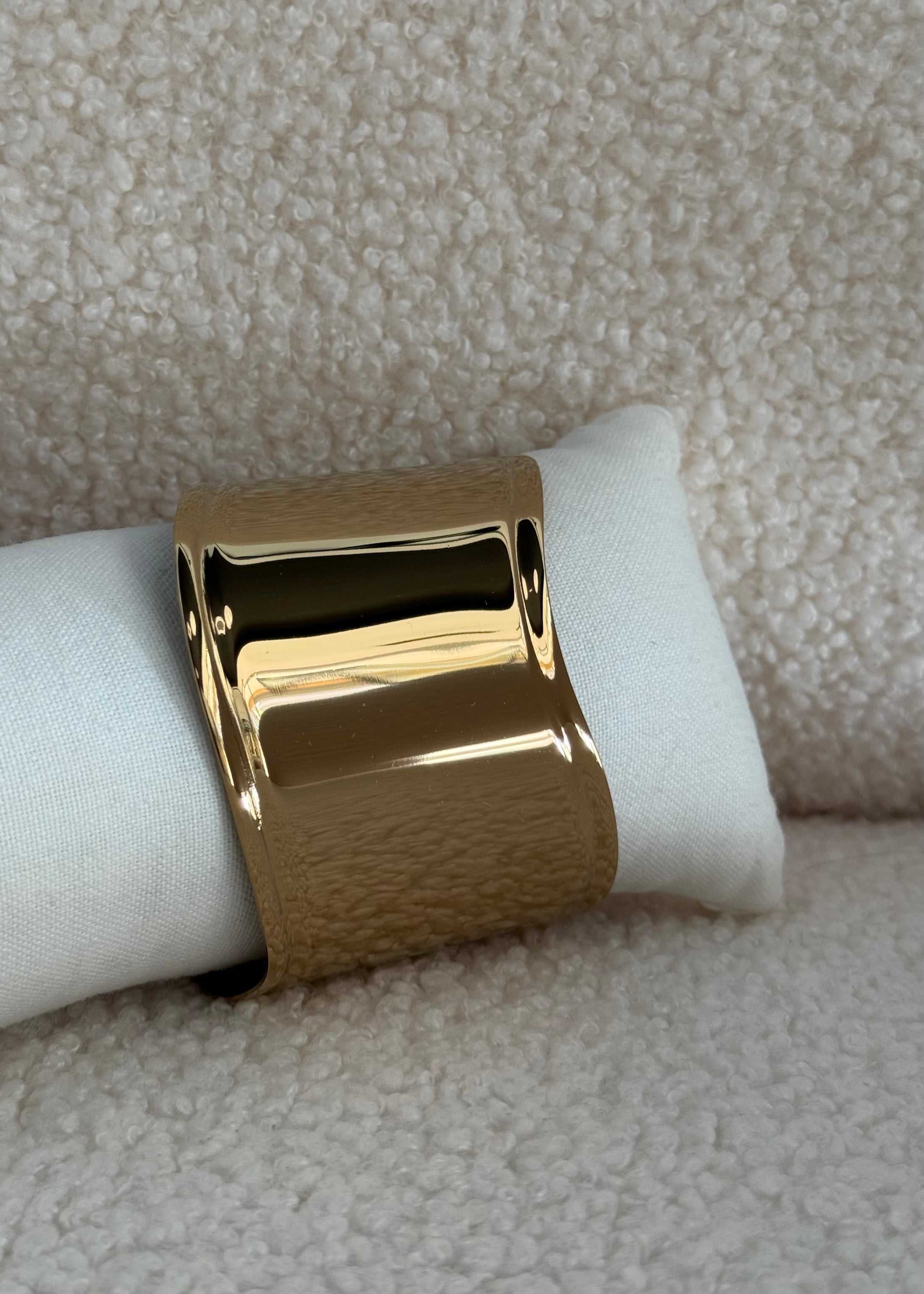 Bracciale gold effetto specchio