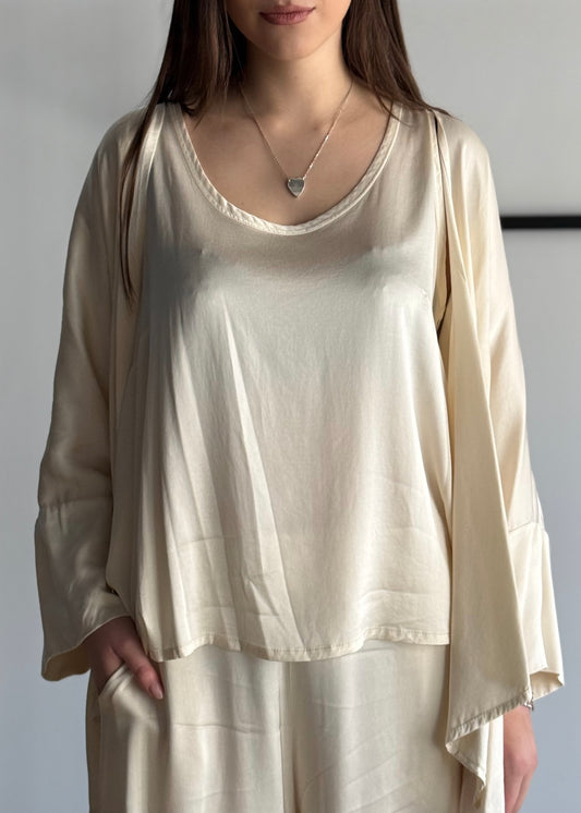 Kimono ZAHJR in raso