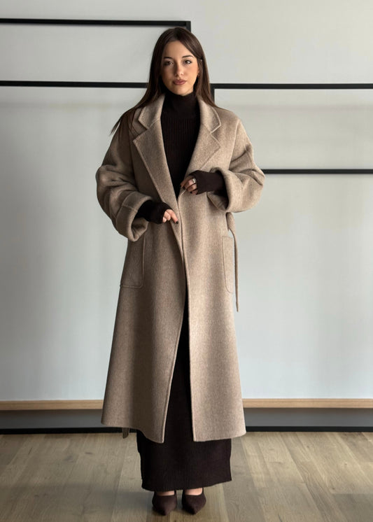 Cappotto E-WOMAN con cintura