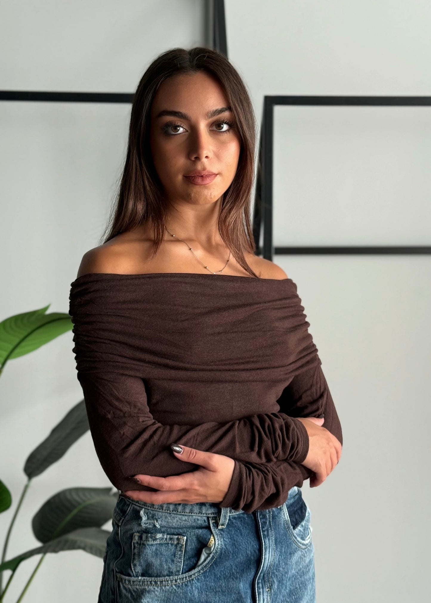Maglia shiffer in misto lana -ZAHJR