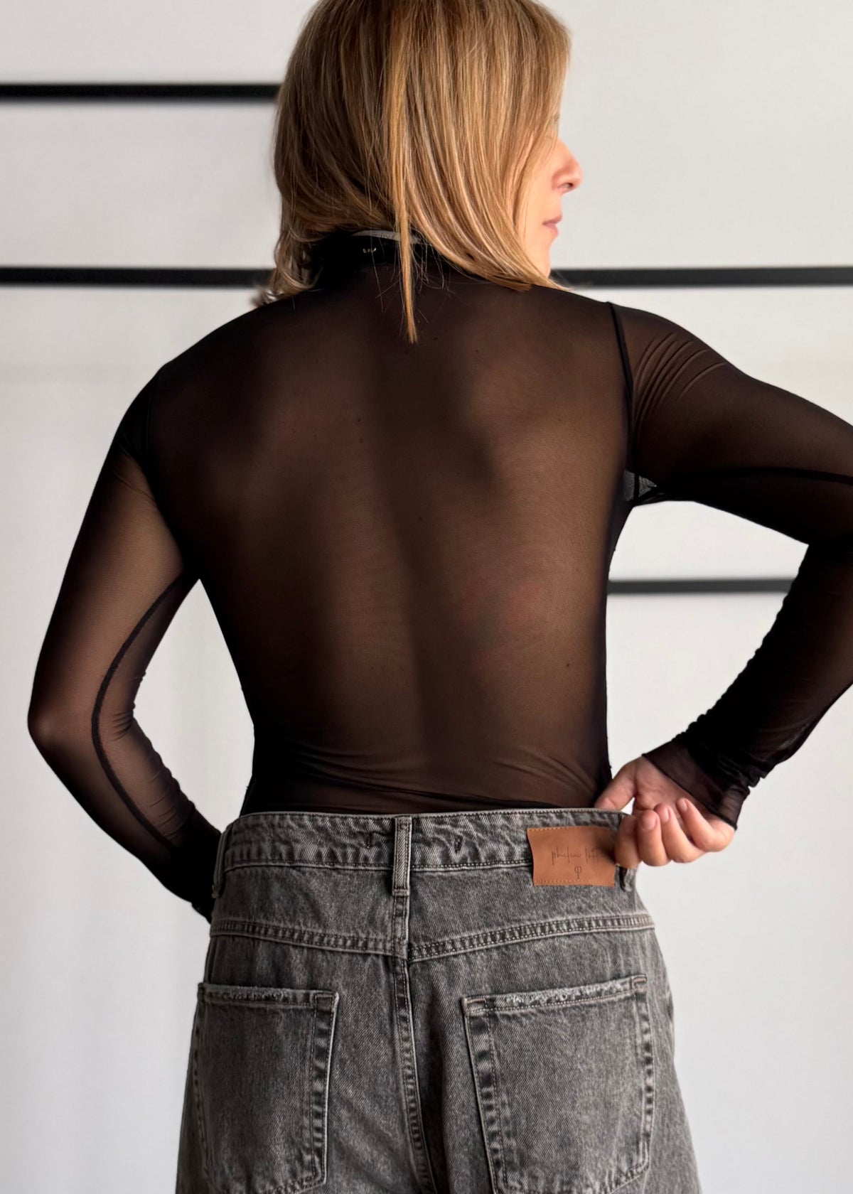 Body in tulle e pizzo - PHILIALOFT