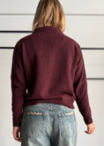 Carica l'immagine nel visualizzatore della galleria, Maglia polo Marsala 100%lana - KONTATTO
