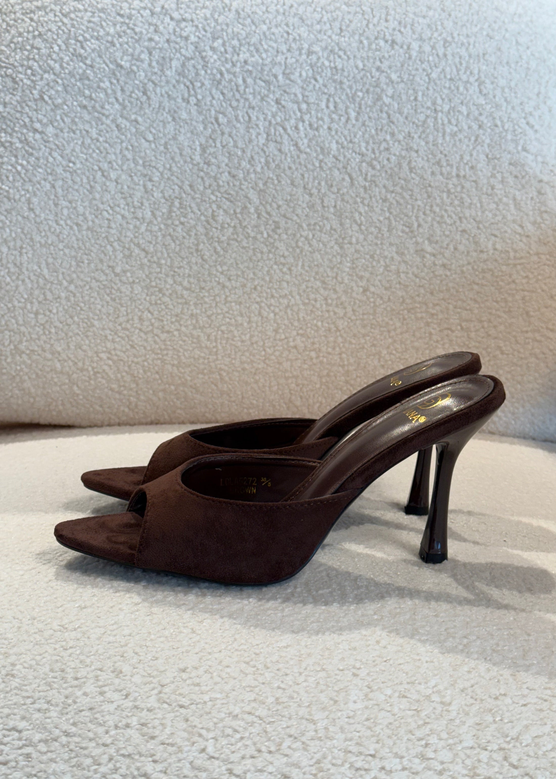 Sandali mule THEVICE cioccolato
