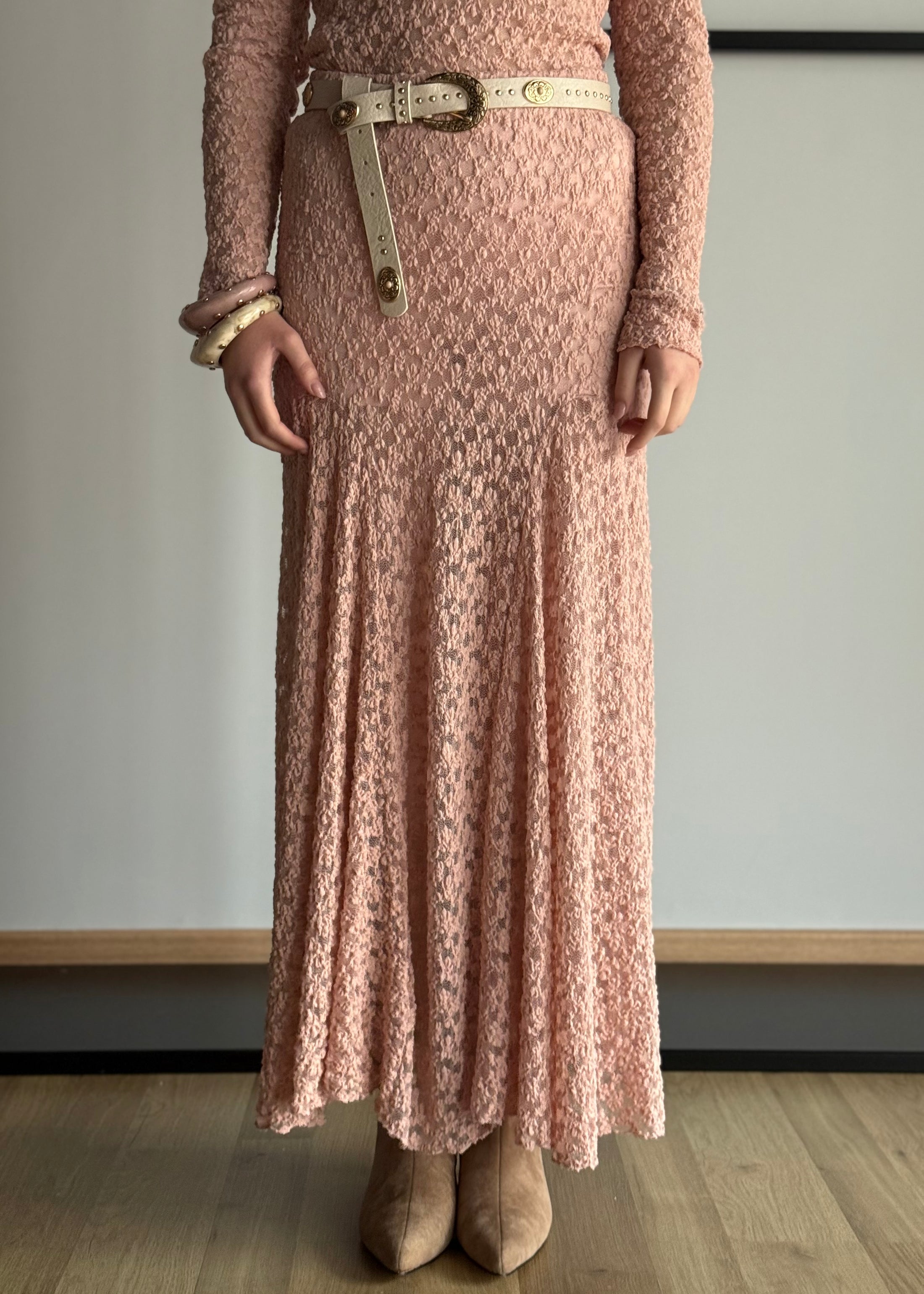 Gonna THEVICE midi in pizzo